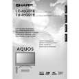 SHARP TU45GD1E Manual de Usuario