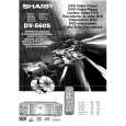 SHARP DV560S Manual de Usuario