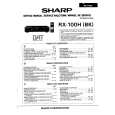 SHARP RX100 Manual de Servicio