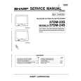 SHARP 37DM23S Manual de Servicio