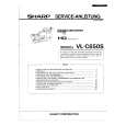 SHARP VLC650S Manual de Servicio