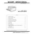 SHARP SF2216 Manual de Servicio