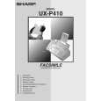 SHARP UXP410 Manual de Usuario