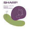 SHARP PCDJ20 Manual de Usuario