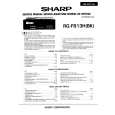 SHARP RGF813H Manual de Servicio