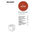 SHARP AR405 Manual de Usuario