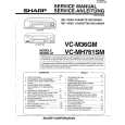 SHARP VCM36GM Manual de Servicio