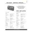 SHARP 5P37G Manual de Servicio