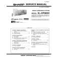 SHARP XLHP888H Manual de Servicio