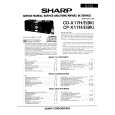 SHARP CDX17H/E Manual de Servicio