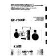 SHARP GF7300H Manual de Usuario