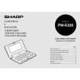 SHARP PWE320 Manual de Usuario