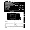 SHARP CMSR400CDH Manual de Usuario