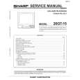 SHARP 20CT250 Manual de Servicio