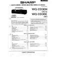 SHARP WQCD30HS Manual de Servicio