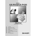 SHARP UXP430 Manual de Usuario