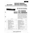 SHARP VC600G Manual de Servicio