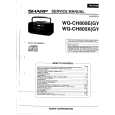 SHARP WQCH800XGY Manual de Servicio